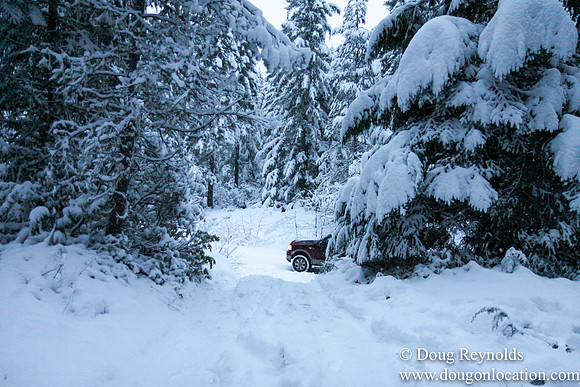 Snow Roads Mt HoodOregon