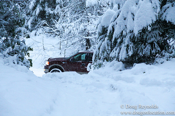 Snow Roads Mt HoodOregon