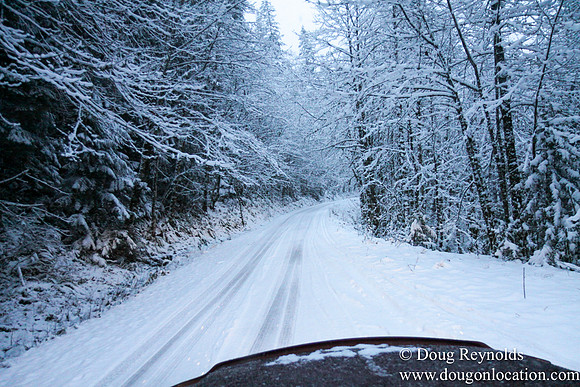 Snow Roads Mt HoodOregon