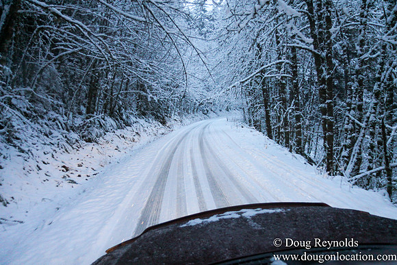 Snow Roads Mt HoodOregon