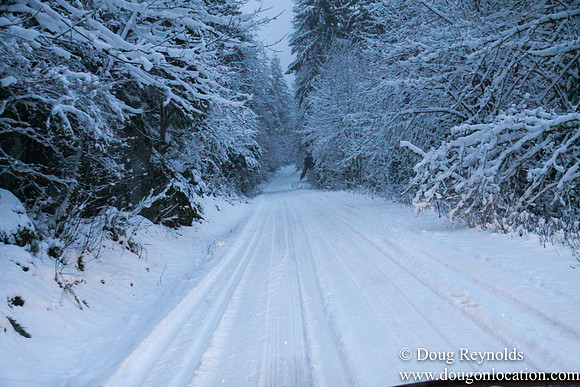 Snow Roads Mt HoodOregon