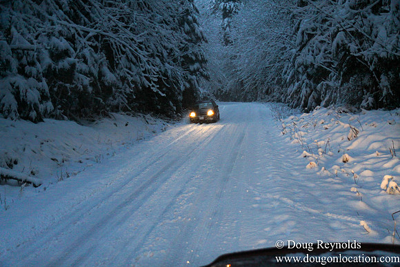 Snow Roads Mt HoodOregon