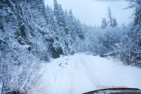 Snow Roads Mt HoodOregon