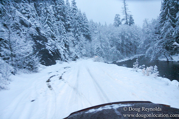Snow Roads Mt HoodOregon