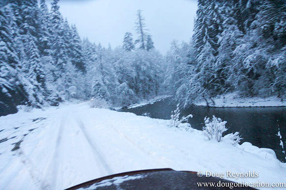 Snow Roads Mt HoodOregon