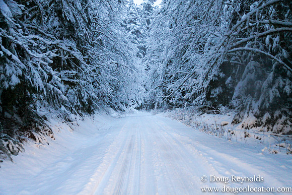 Snow Roads Mt HoodOregon