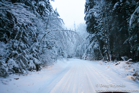 Snow Roads Mt HoodOregon
