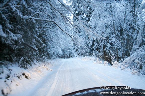 Snow Roads Mt HoodOregon