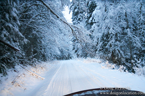 Snow Roads Mt HoodOregon