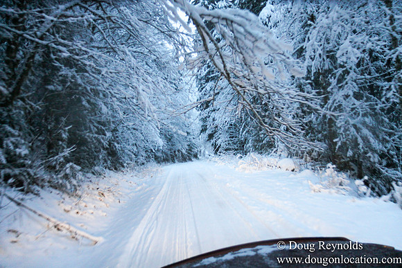 Snow Roads Mt HoodOregon