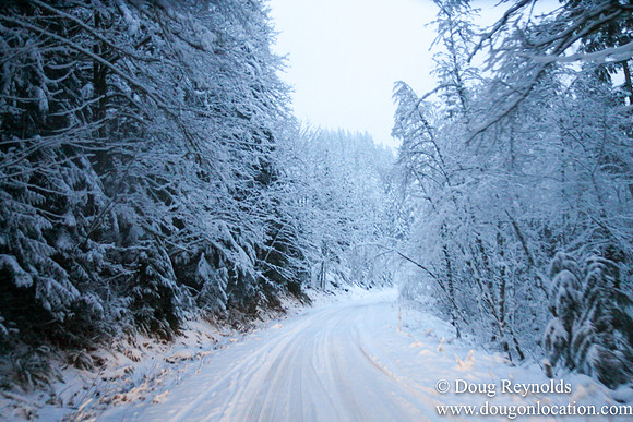 Snow Roads Mt HoodOregon