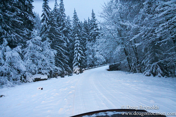 Snow Roads Mt HoodOregon