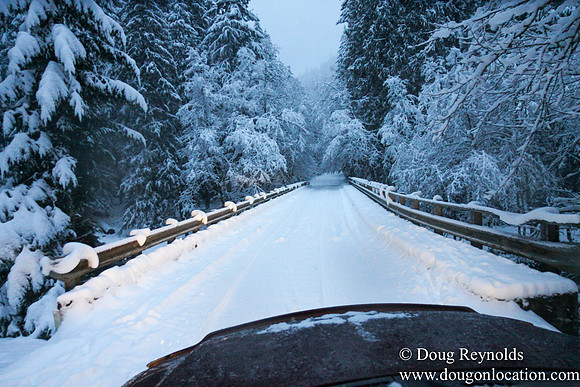 Snow Roads Mt HoodOregon