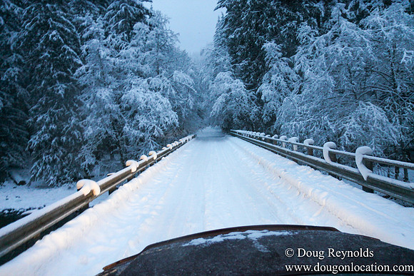 Snow Roads Mt HoodOregon