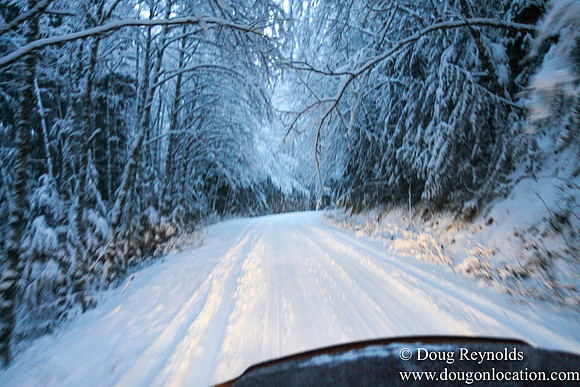 Snow Roads Mt HoodOregon