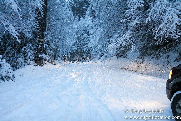 Snow Roads Mt HoodOregon