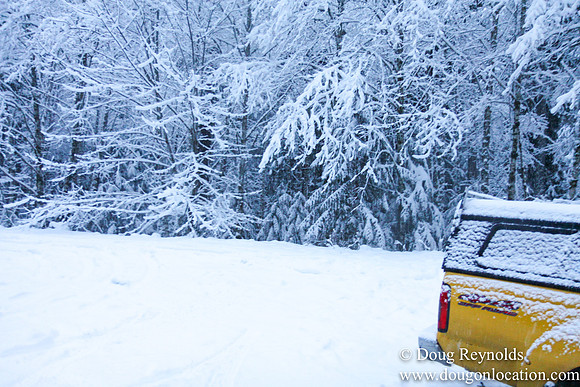 Snow Roads Mt HoodOregon