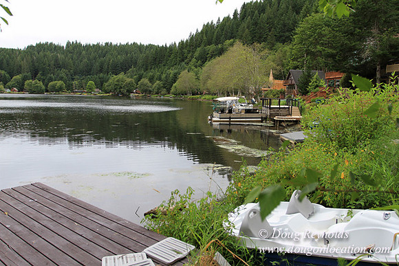 Cabin, Dock, Green, Home, House, Lake, ORBoat, Oregon, "Sky's Lake House", Yard, deck
