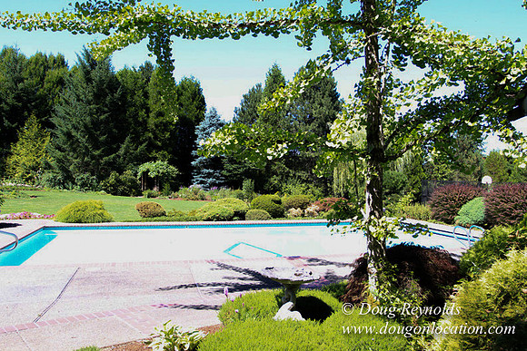 Jim’s Home Large beautiful traditional 2 story with large rooms. Modern kitchen and great room, and nook, large master suite, large entry with French doors. Well maintained grounds and garden, with la
