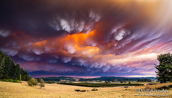 Rolling Smoke over Gaston, OR