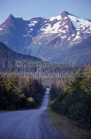 Gravel Road Glacier Hwy Juneau Alaska