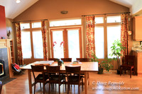 Traditional Style Home small farm with large kitchen great room, 2 story, 2 car garage on Acreage with large back yard, large front yard, garden, pond, deck, goats, bees, shop, PDX Zone