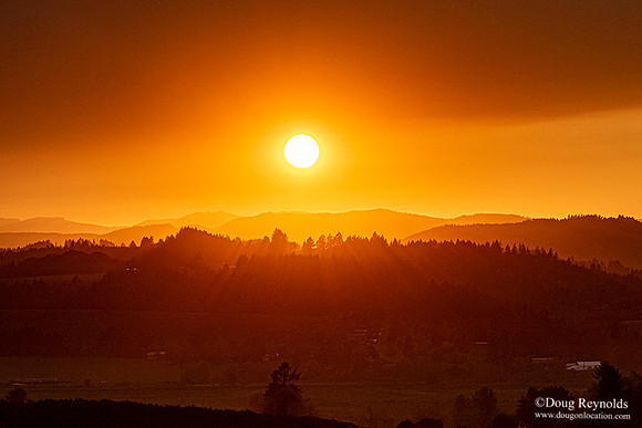 Smoky Sunset