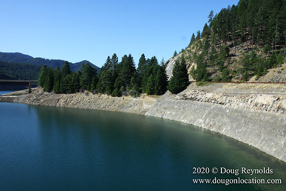 Applegate Lake Reservoir, Dam, Roads