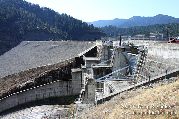 Applegate Lake Reservoir, Dam, Roads