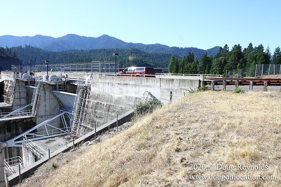 Applegate Lake Reservoir, Dam, Roads