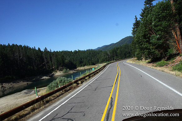Applegate Lake Reservoir, Dam, Roads