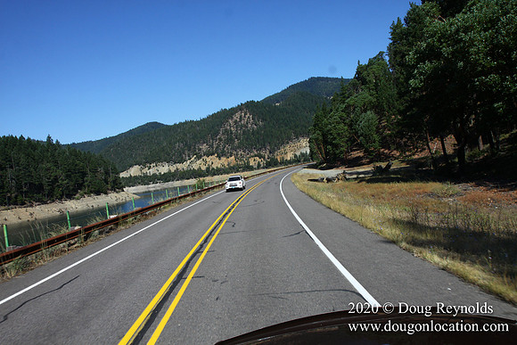 Applegate Lake Reservoir, Dam, Roads