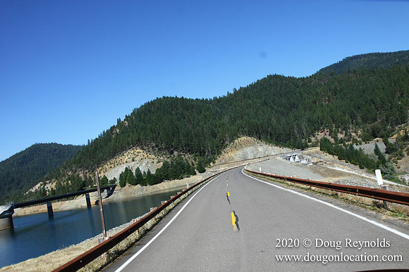 Applegate Lake Reservoir, Dam, Roads