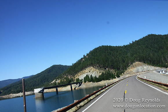 Applegate Lake Reservoir, Dam, Roads