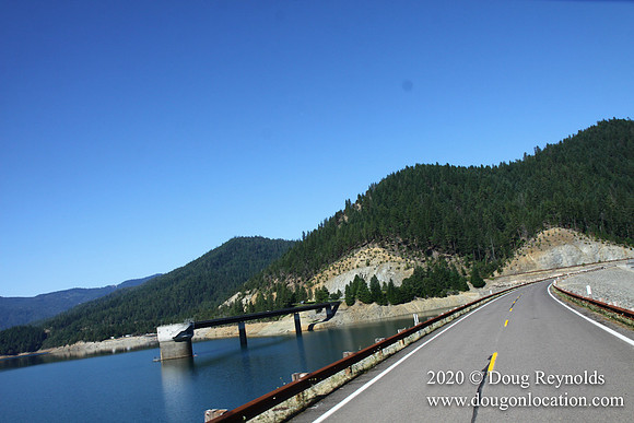Applegate Lake Reservoir, Dam, Roads