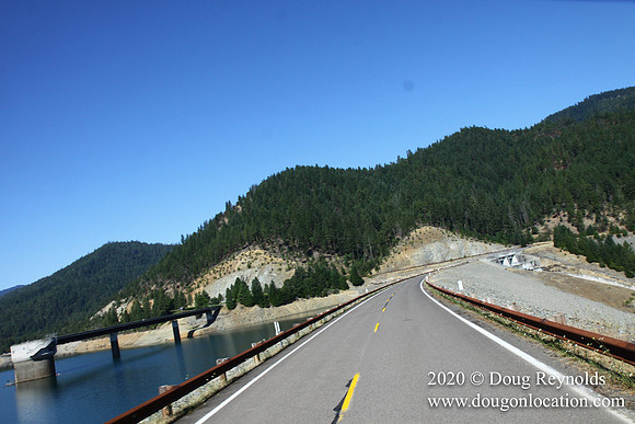 Applegate Lake Reservoir, Dam, Roads
