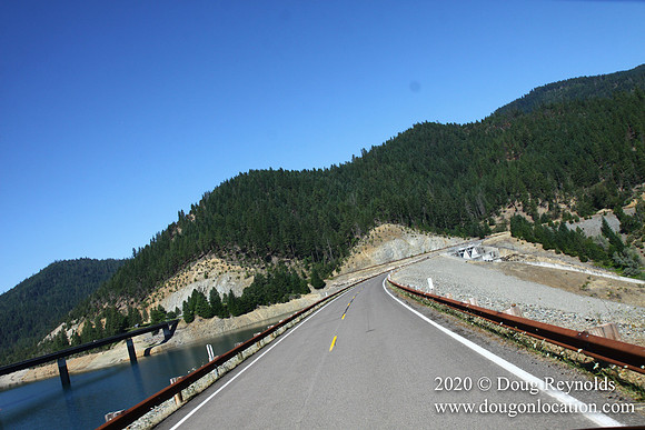Applegate Lake Reservoir, Dam, Roads