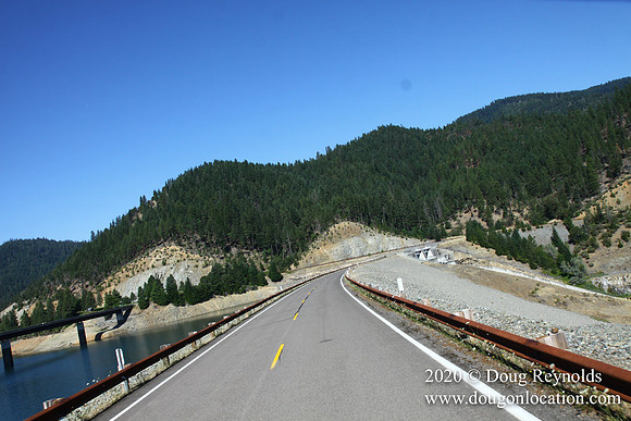 Applegate Lake Reservoir, Dam, Roads