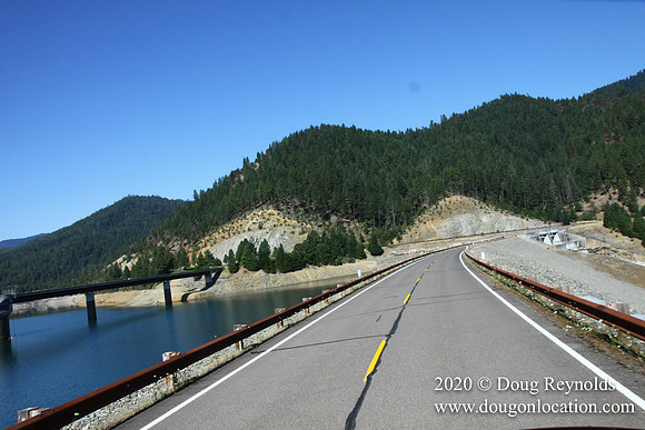 Applegate Lake Reservoir, Dam, Roads