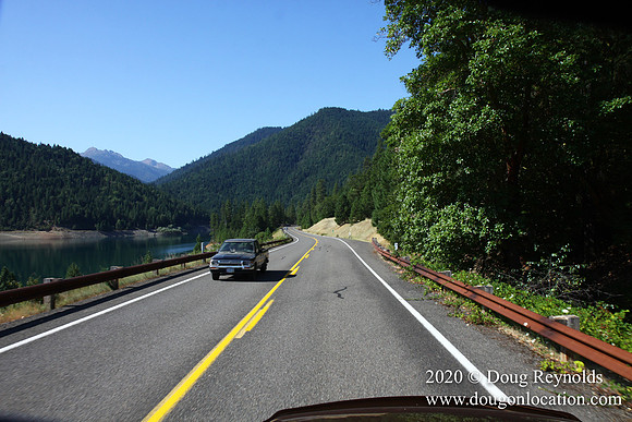 Applegate Lake Reservoir, Dam, Roads