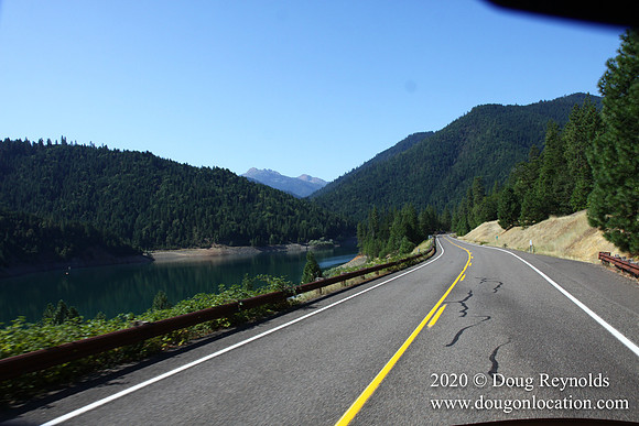 Applegate Lake Reservoir, Dam, Roads