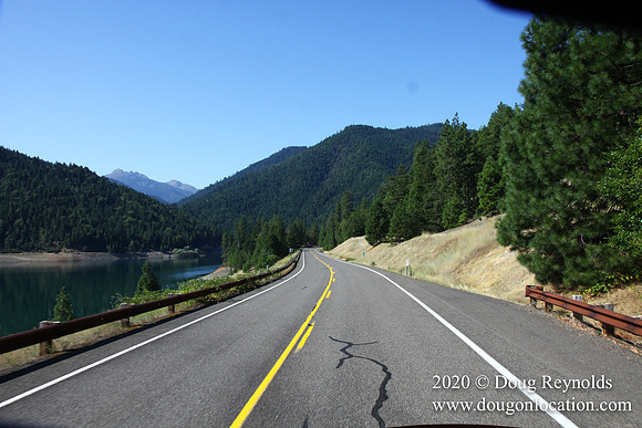 Applegate Lake Reservoir, Dam, Roads