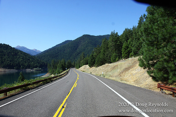 Applegate Lake Reservoir, Dam, Roads