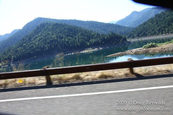Applegate Lake Reservoir, Dam, Roads