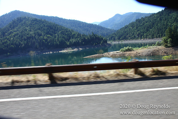 Applegate Lake Reservoir, Dam, Roads