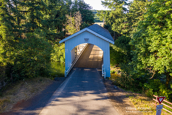 Hannah Covered Bridge Drone