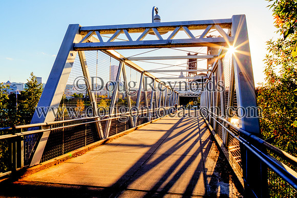 Eastbank Esplanade Bike Walk Path/Trail Foot Bridge