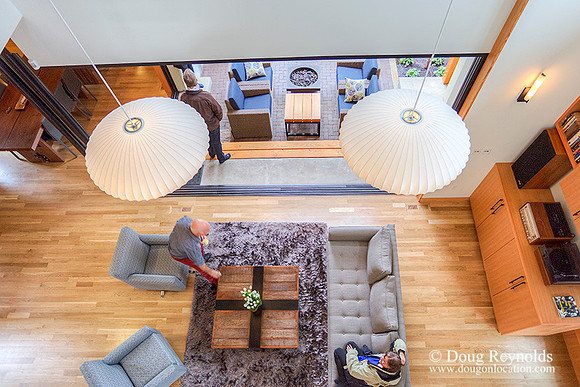 Contemporary, "Dwell Style Home single car garage", Modern,