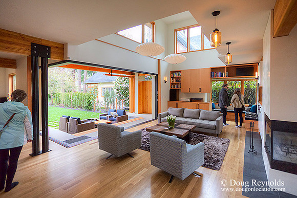 Contemporary, "Dwell Style Home single car garage", Modern,