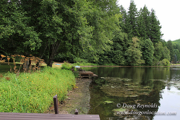 Cabin, Dock, Green, Home, House, Lake, ORBoat, Oregon, "Sky's Lake House", Yard, deck